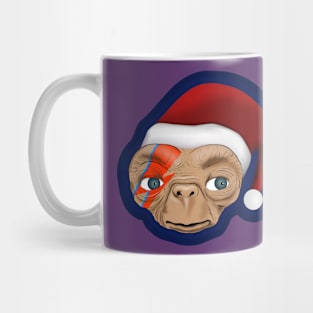 Santa Space Invader Mug